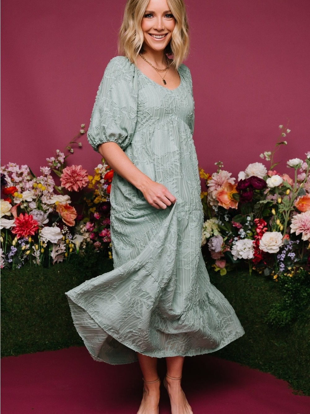 Hayward Dress Baltic Born color Sage